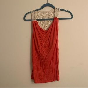 Coral Banana Republic Top